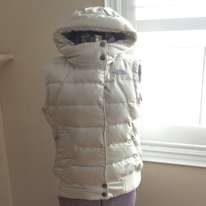 North Face 550 Feather Down Puffer Vest wi…